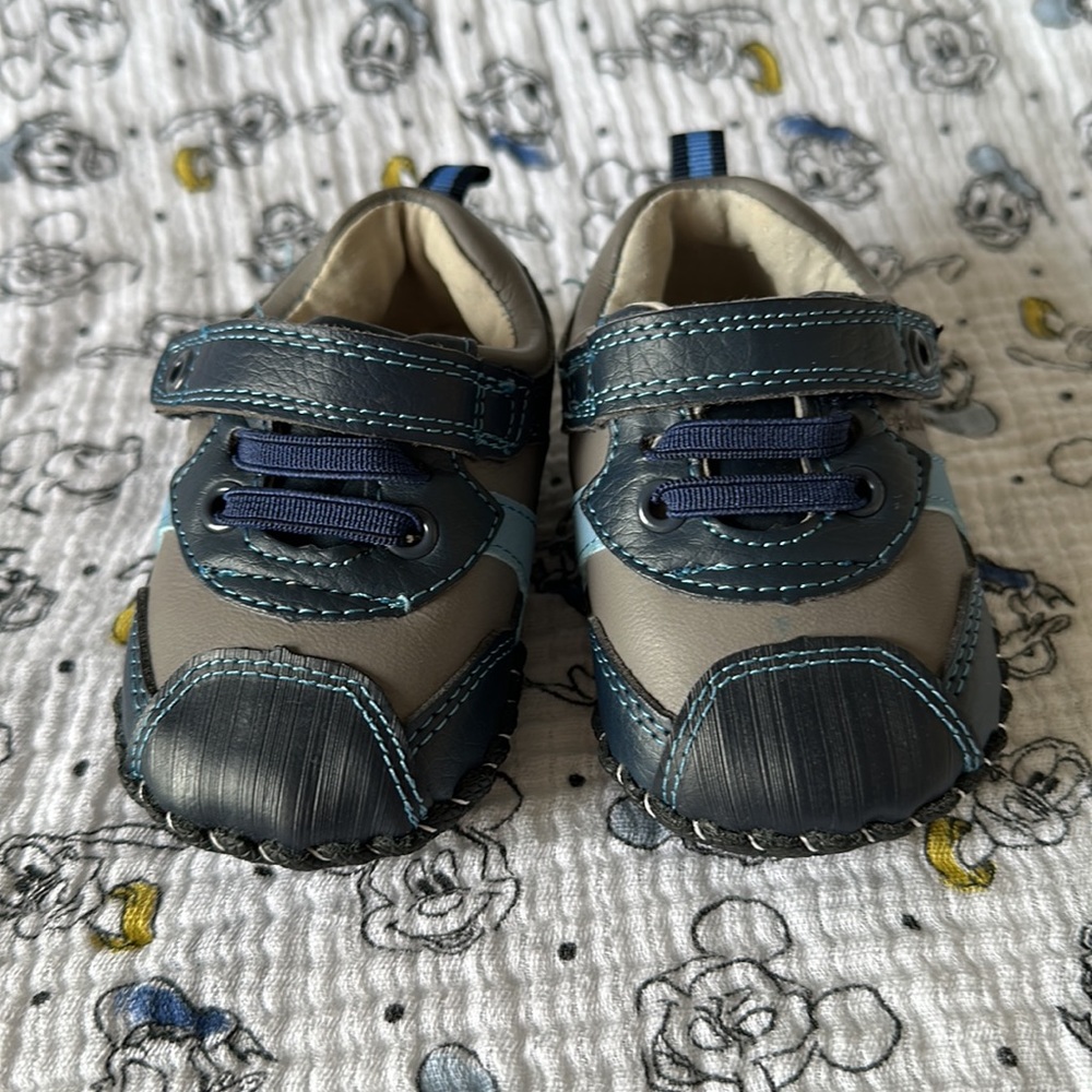Pedipeds Blue Baby Shoes